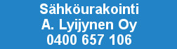 Sähköurakointi A. Lyijynen Oy logo